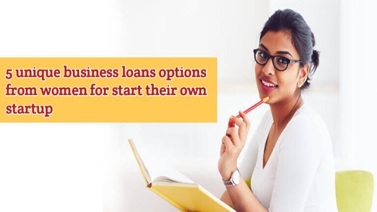 5 unique business loans options from women