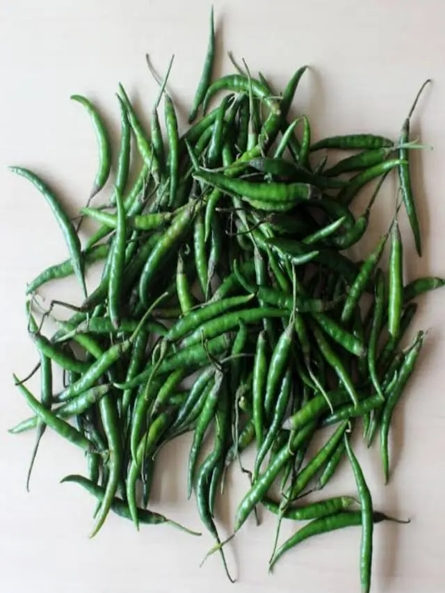 Health Benefits of Green Chillies